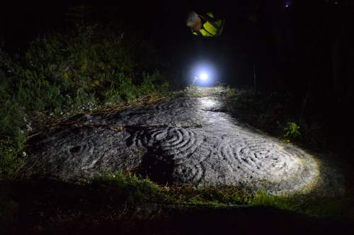 Fotografía nocturna no Monte Pituco