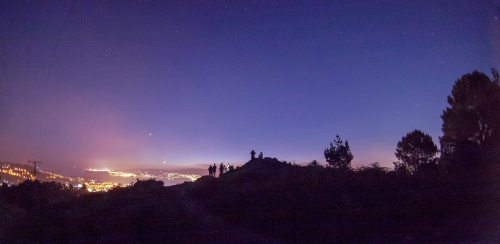 Fotografía nocturna no Pornedo (Antonio Costa)