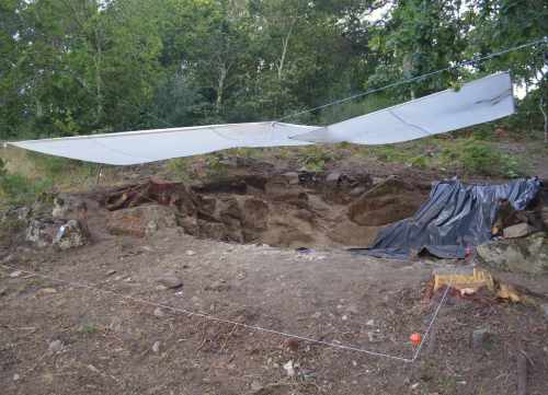 Ampliación da excavación no castro da Subidá