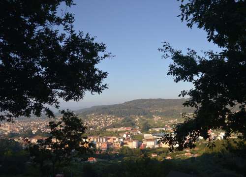 Monte Pornedo (Pituco) dende o castro da Subidá