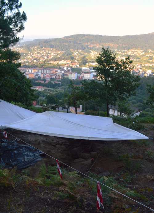 Monte Pornedo (Pituco) dende o castro da Subidá