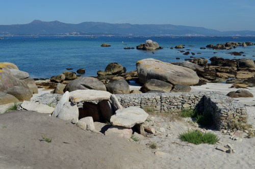 Illote Areoso, mámoa nº4, agosto 2018