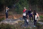 Ruta polo Monte Pornedo nas II Xornadas de Patrimonio de San Xián (foto, Fran&nbsp;Currás)