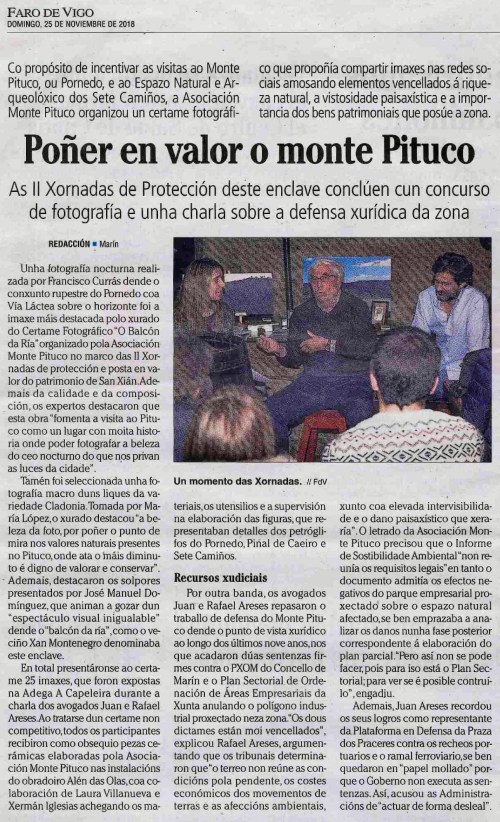 Faro, 25 novembro 2018