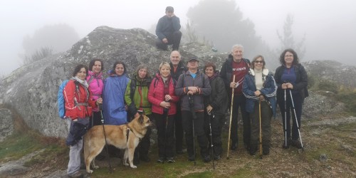 Ruta polo Espazo Sete Camiños con seideiristas de Negreira, Compostela e Cerceda