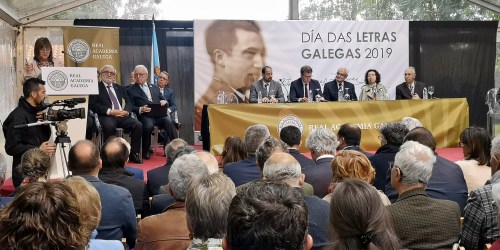 Día das Letras Galegas dedicado a Antonio Fraguas, con Fina Casalderrey