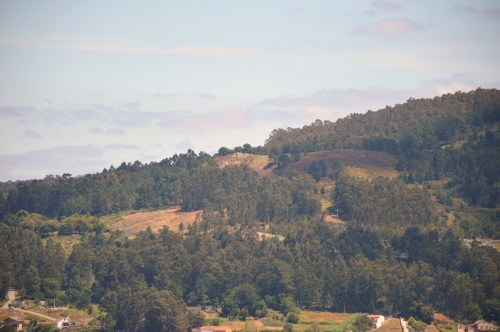 Vista da corta na contorna do miradoiro do Pornedo