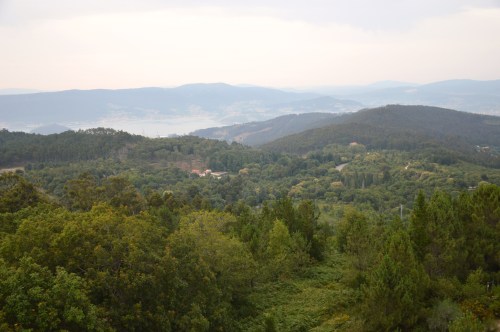 Vista do Pituco, ao fondo, dende Cotorredondo