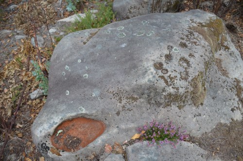 Ao carón da Laxe das Ferraduras