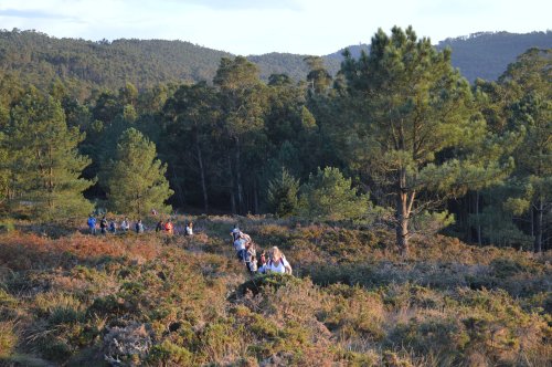 Andaina polo Monte Pituco ao solpor, outubro 2019