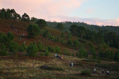 Andaina polo Monte Pituco ao solpor, outubro 2019