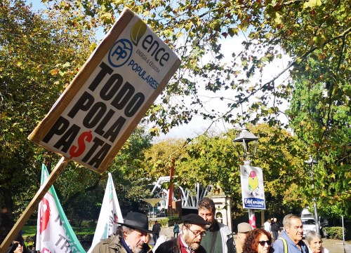 Manifestación en Compostela "Por un monte galego con futuro"